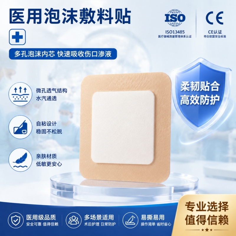 医用泡沫敷料贴牌定制
